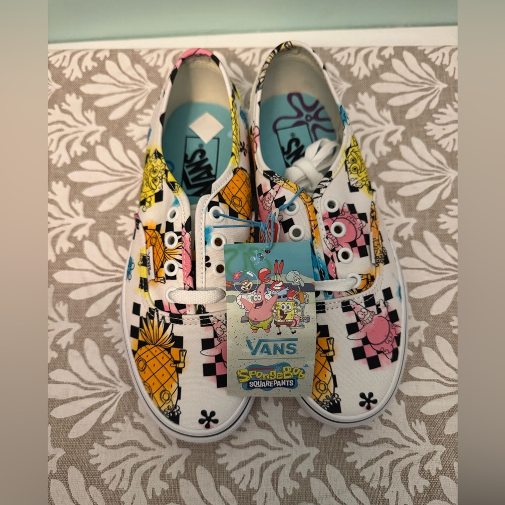 Women’s SpongeBob sneakers.